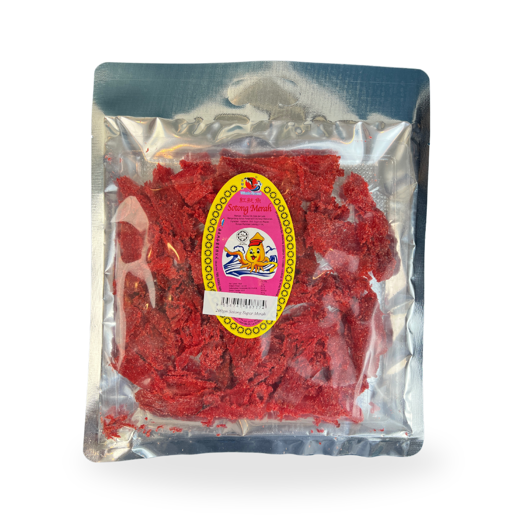 Dried Spicy Squid Red — Sotong Merah Pedas 鲜味鱿鱼