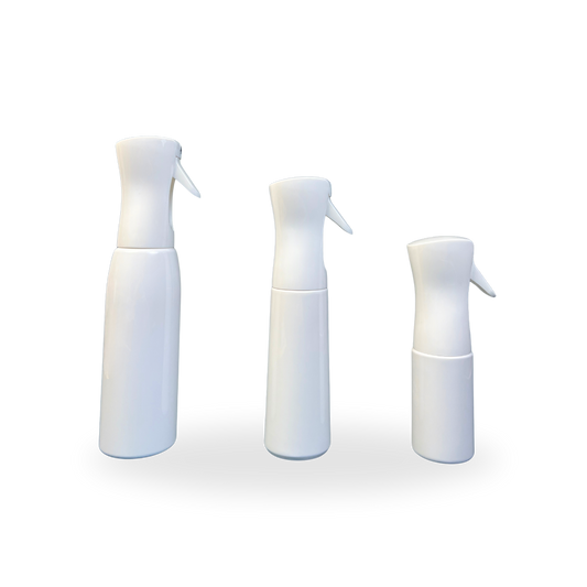 High Pressure Spray Bottles — White
