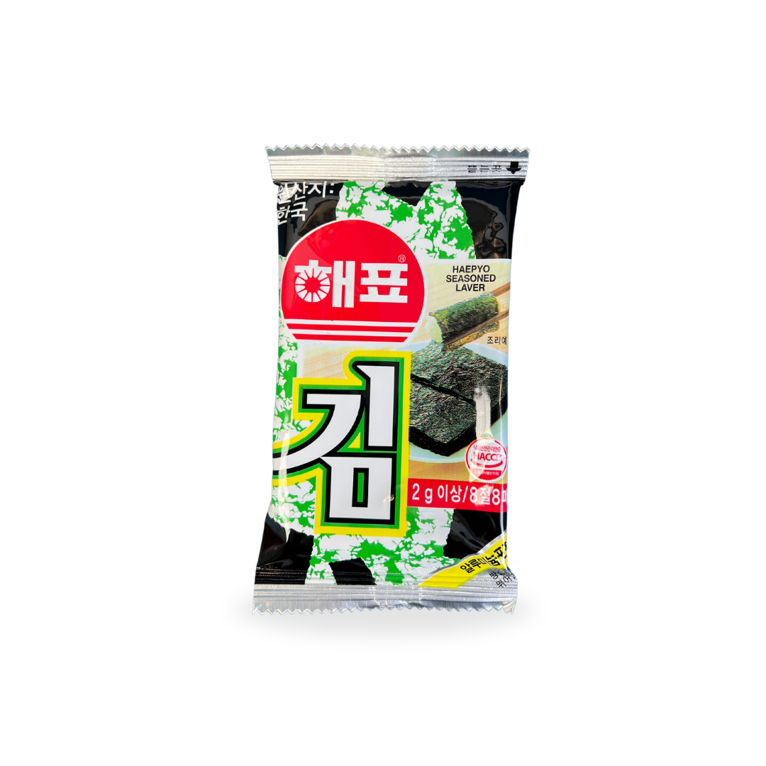 Korean Rock-Fired Seaweed (8packs) 岩烧海苔 韩国进口
